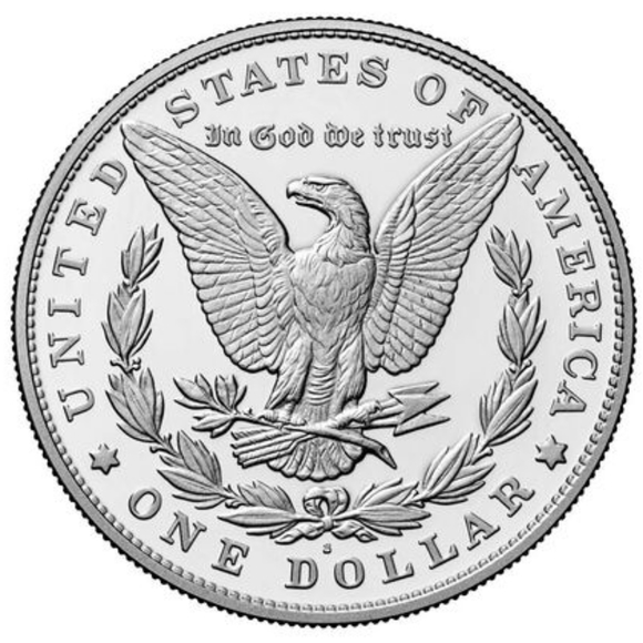 2023 S Morgan Silver Dollar Uncirculated w/ OGP & COA. 1 ounce pure silver coin - Picture 4 of 4